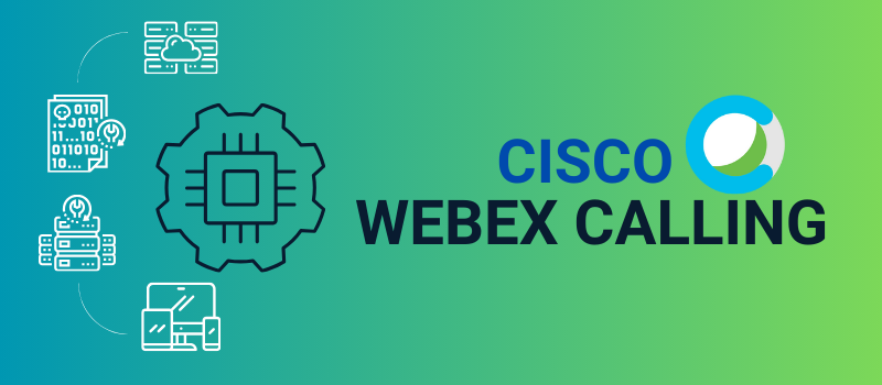 article hero image of Webex Calling with calling structure diagram