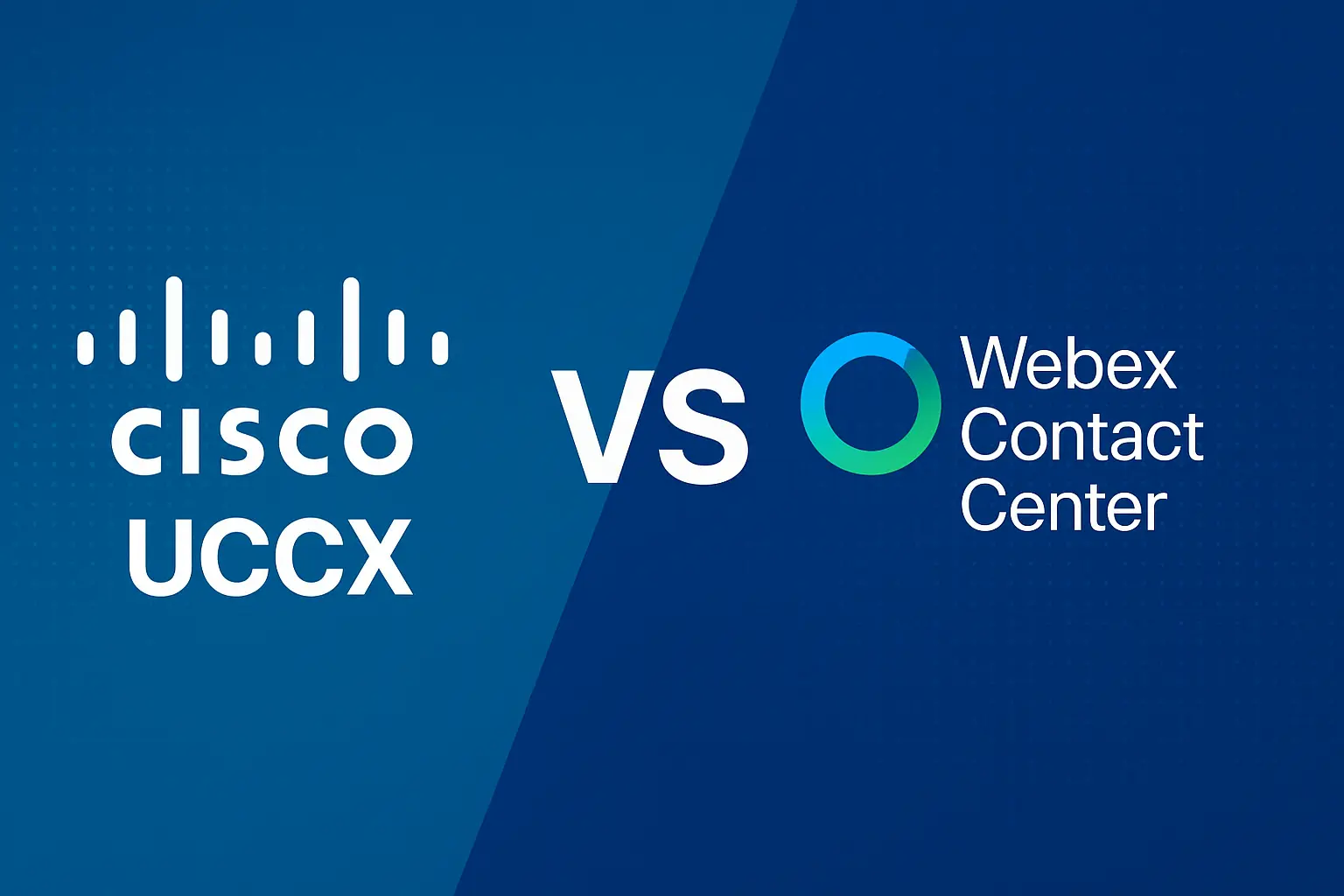 UCCX to Webex Calling header Chart