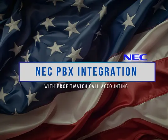 Banner for NEC phone system for the military