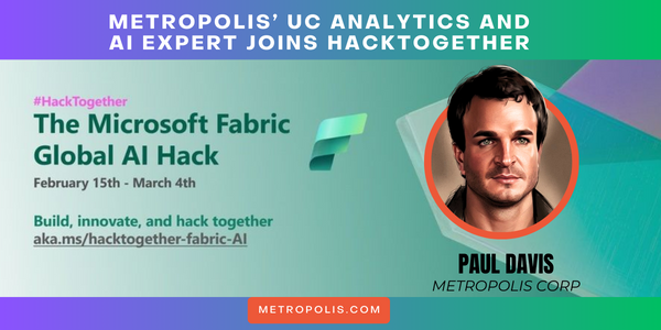 banner for HackTogether Microsoft Fabric and image of AI expert Paul Davis