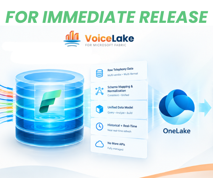 News announcement about Voicelake for Microsoft Fabric