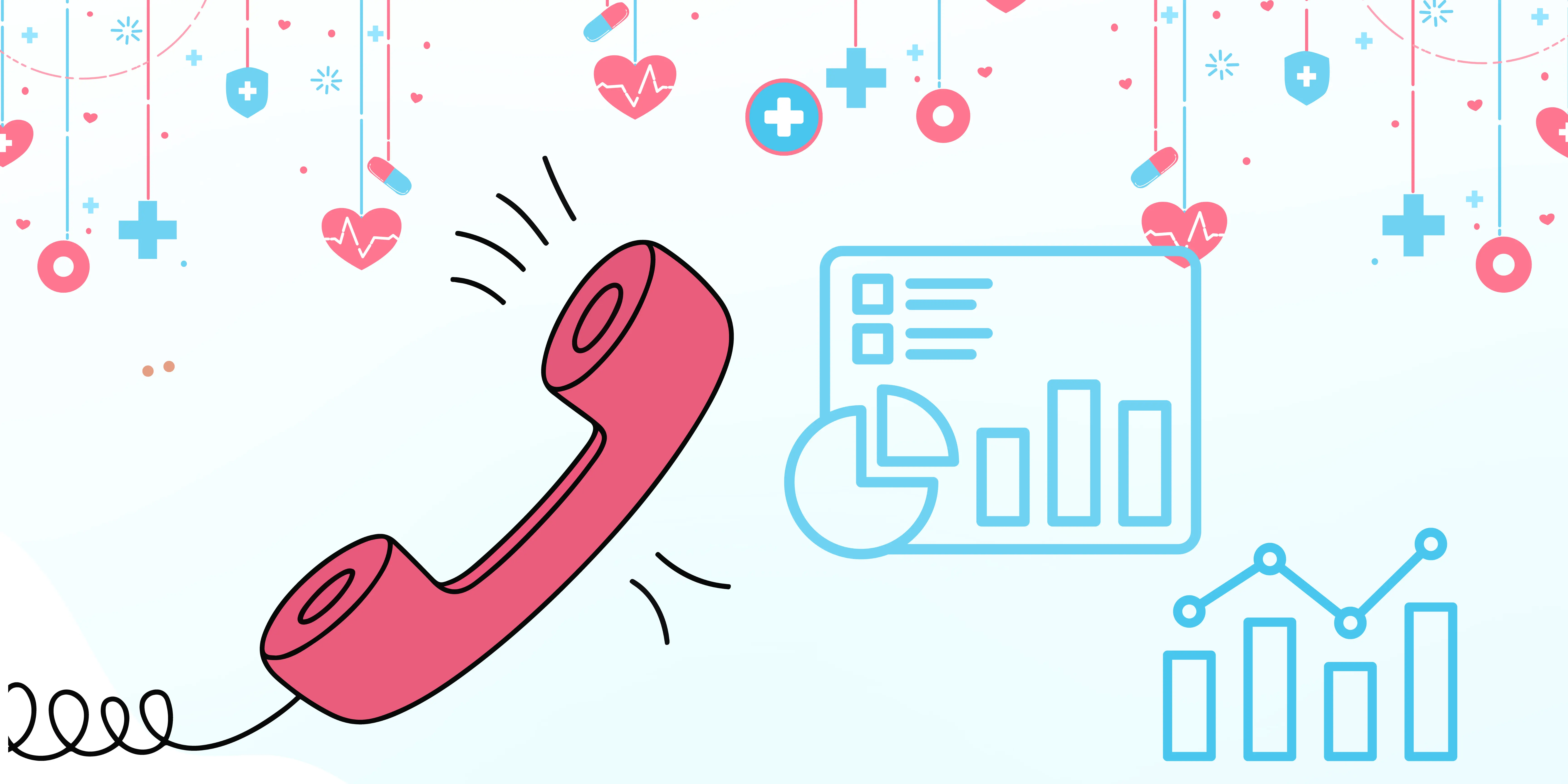 medical icons for healthcare background patient first care