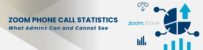 zoom phone call statistics logo with headers script